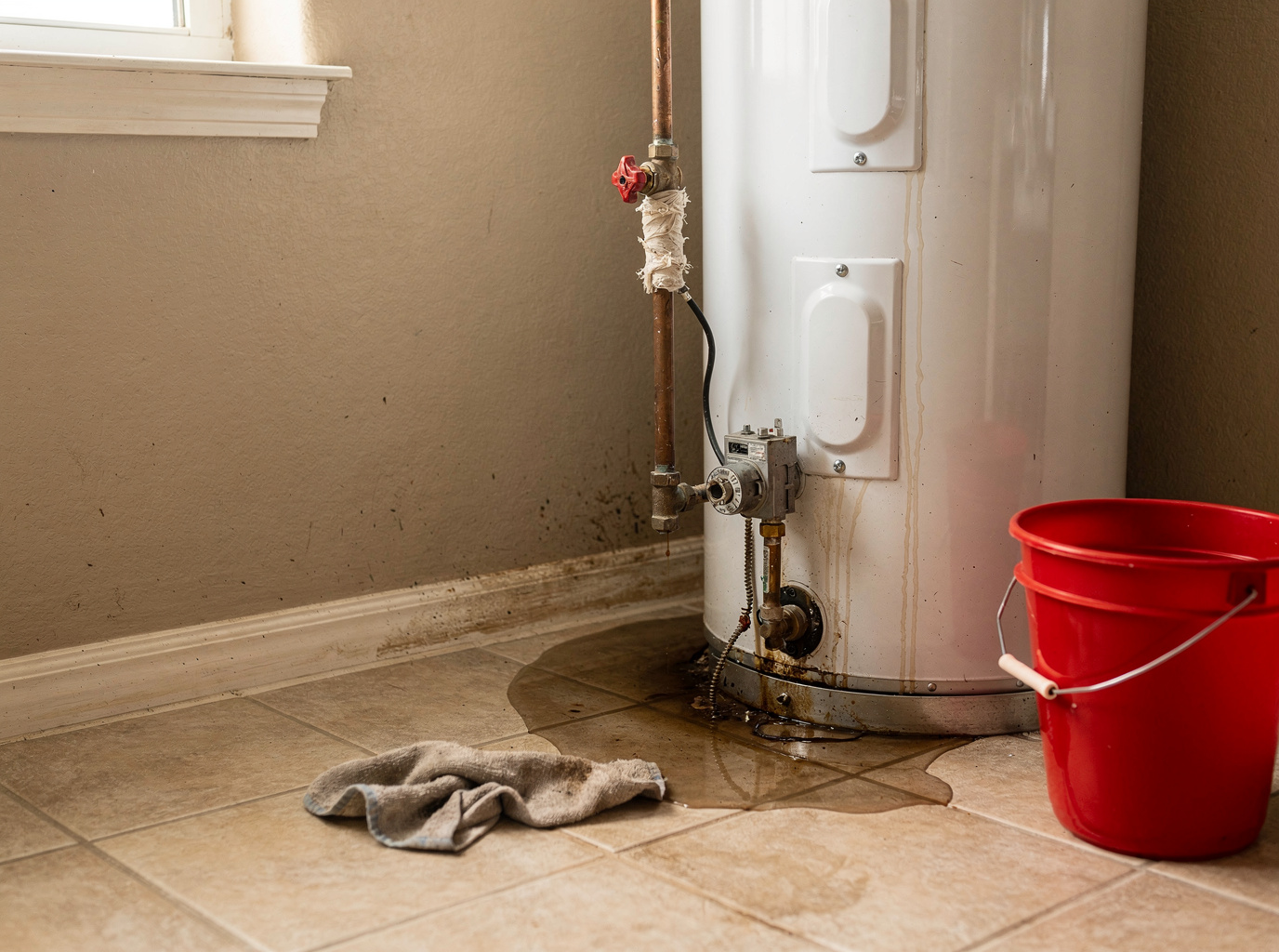 Why is My Water Heater Leaking in DeSoto?